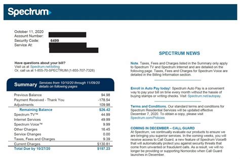 30-day money-back guarantee. . Spectrum customer service number pay bill